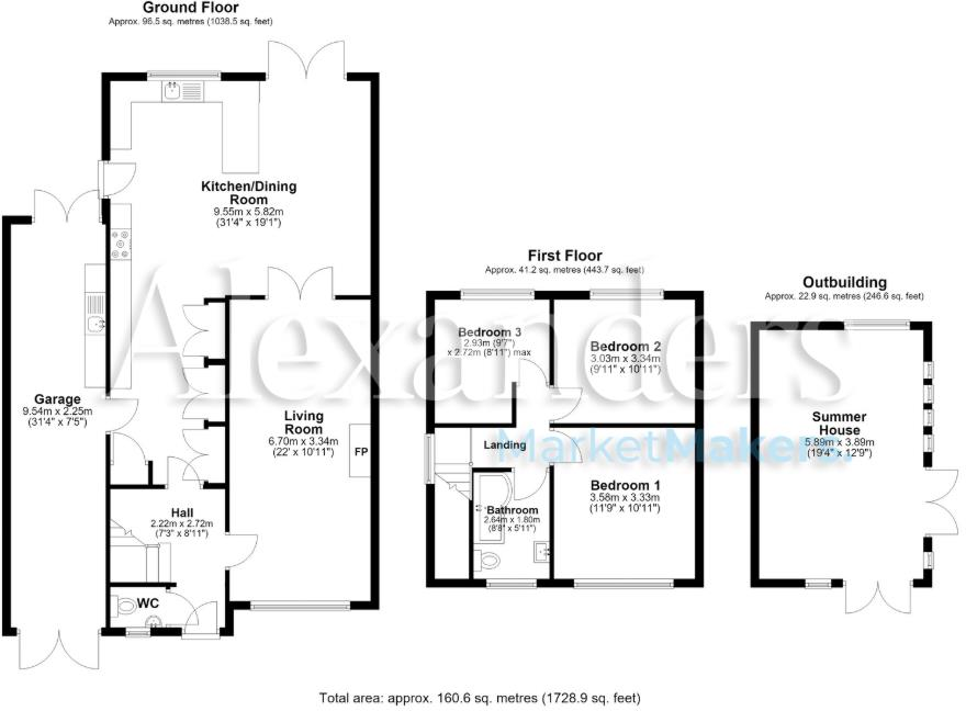 Arnolds Crescent, Newbold Verdon floorplan