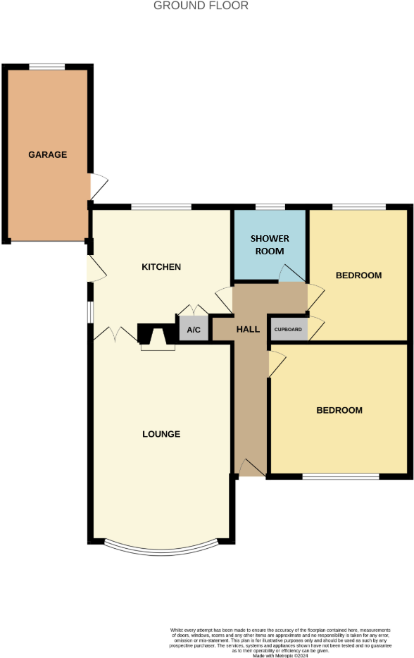 The Raceground, Spalding Common floorplan