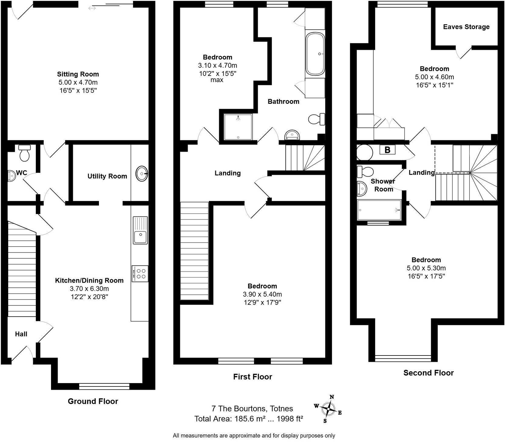 Newton Road, Totnes, TQ9 floorplan