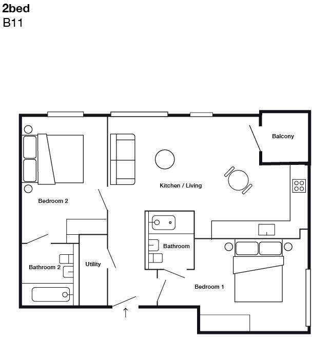 The Junction, Holbeck Place, Whitehall, Leeds floorplan