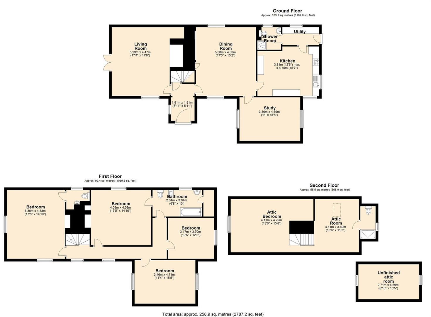 Diss Road, Tibenham floorplan