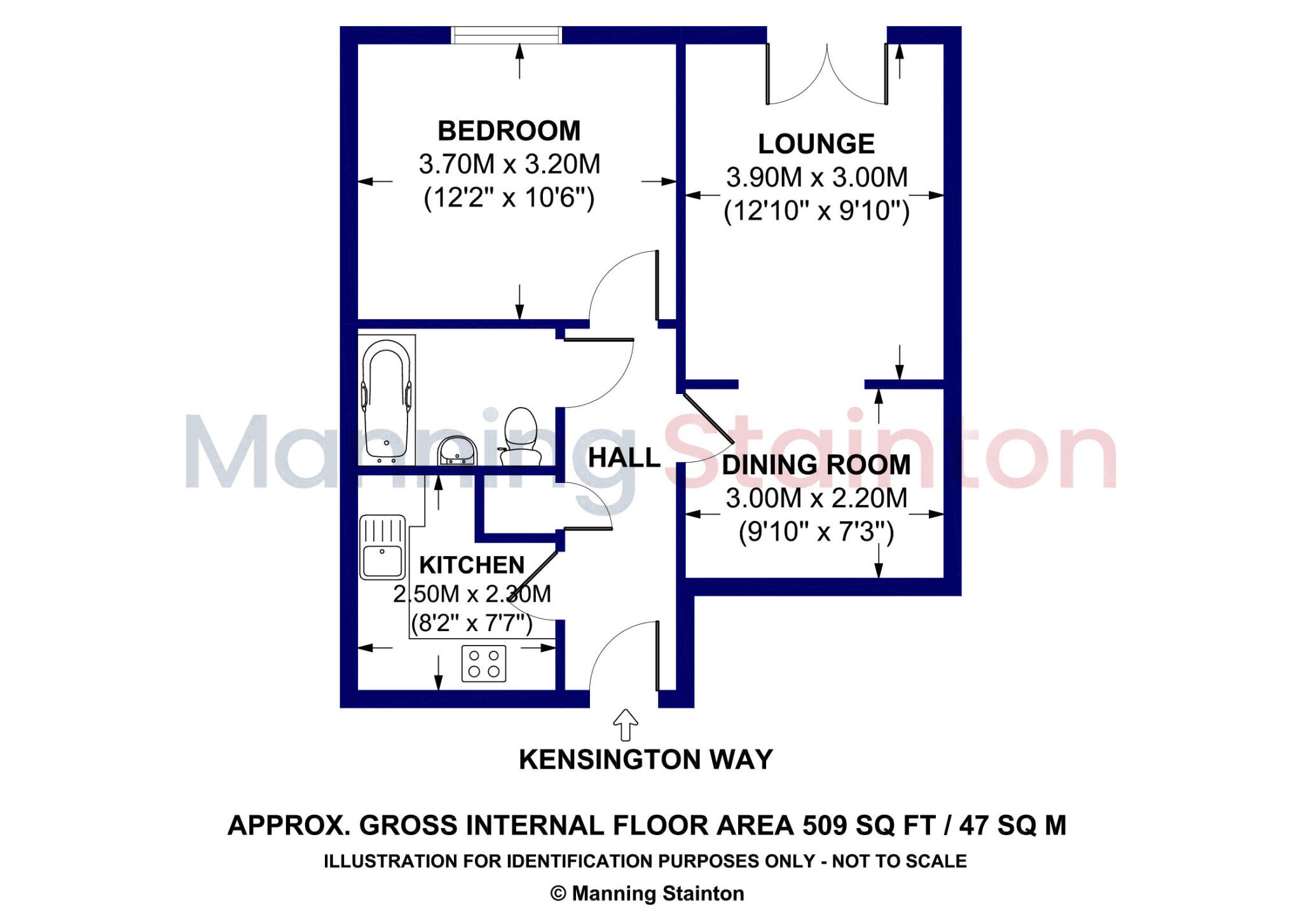 Kensington Way, Leeds, West Yorkshire floorplan