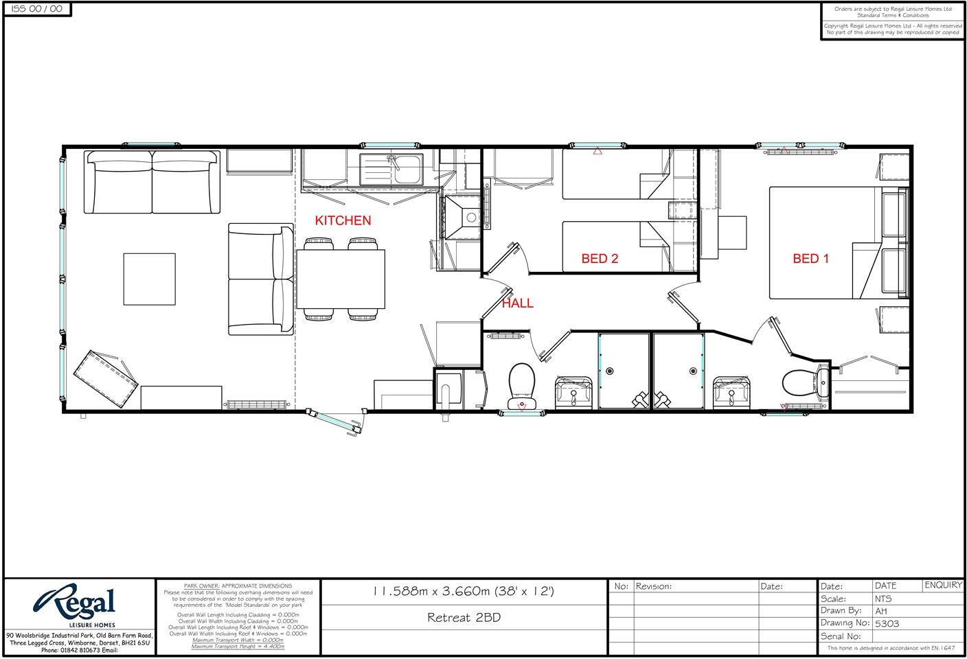 Hewas Water, St. Austell floorplan