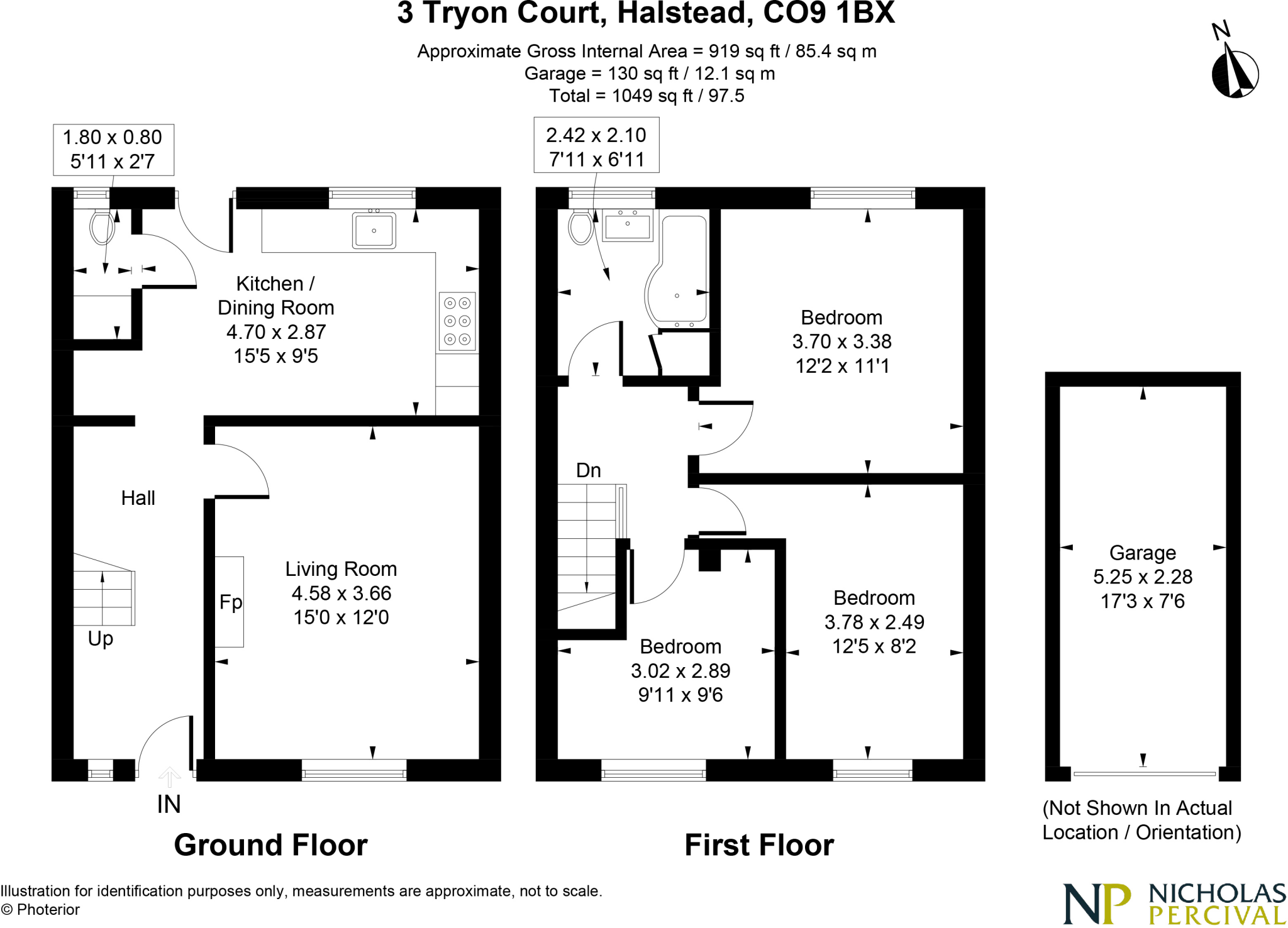 Tryon Court, Halstead floorplan