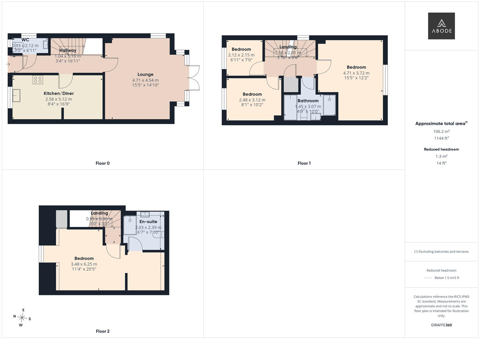 Craner Road, Castle Donington, Derby floorplan