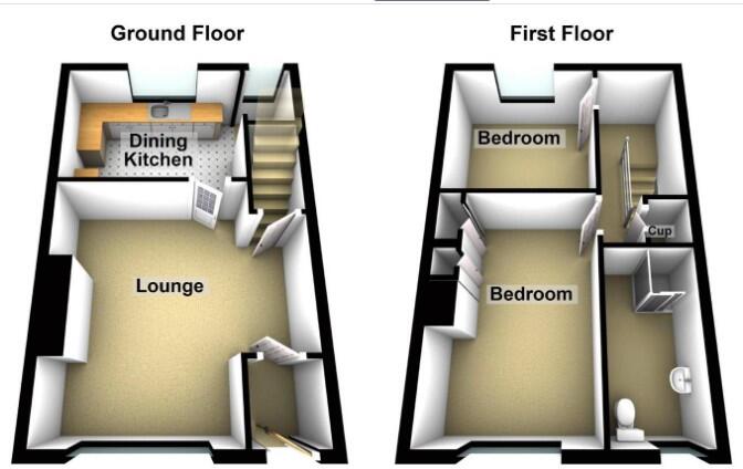 Swifts Fold, Honley floorplan