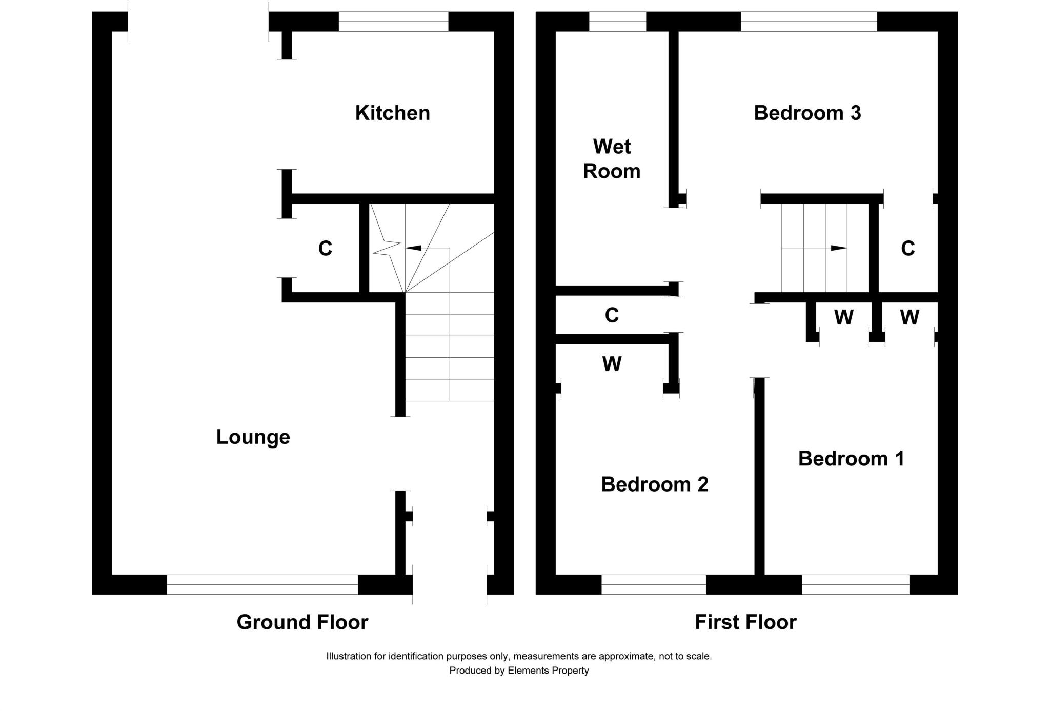 62 Prestonfield Avenue, Kilwinning, KA13 6TT floorplan