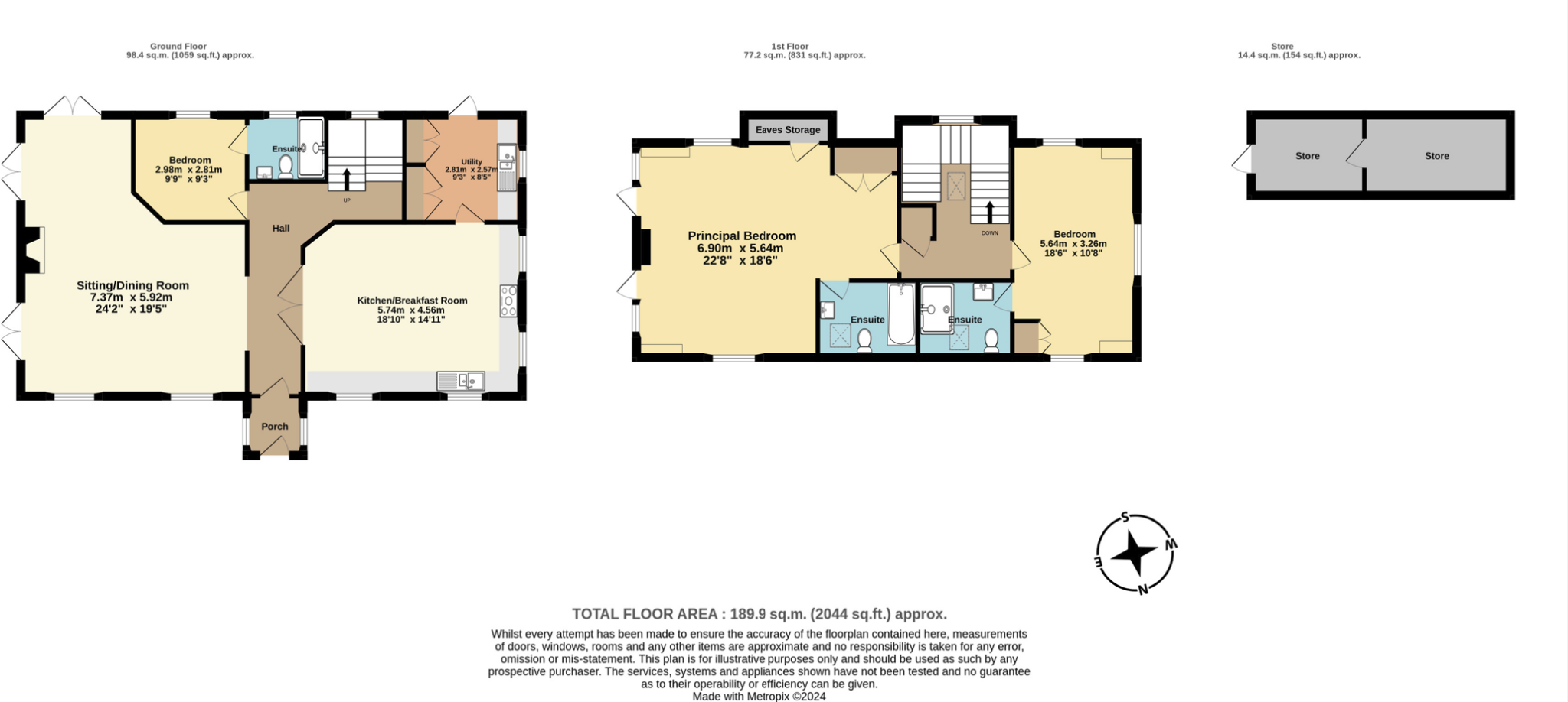 Lamerton, Tavistock, Devon, PL19 floorplan
