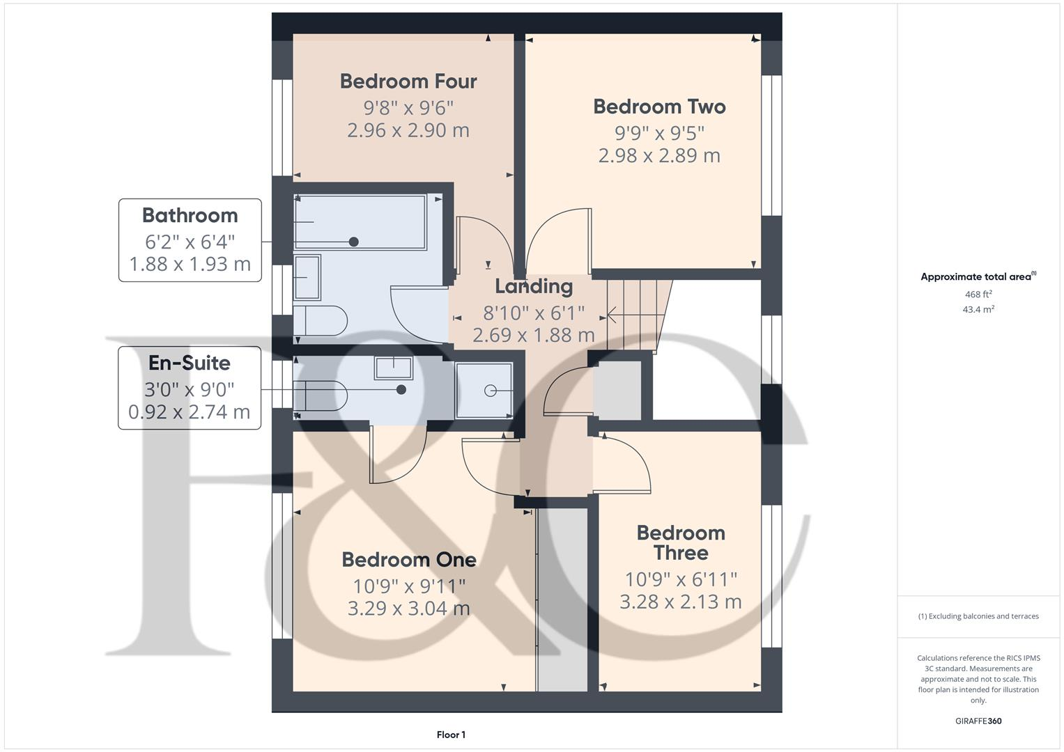Oval Court, Littleover, Derby floorplan