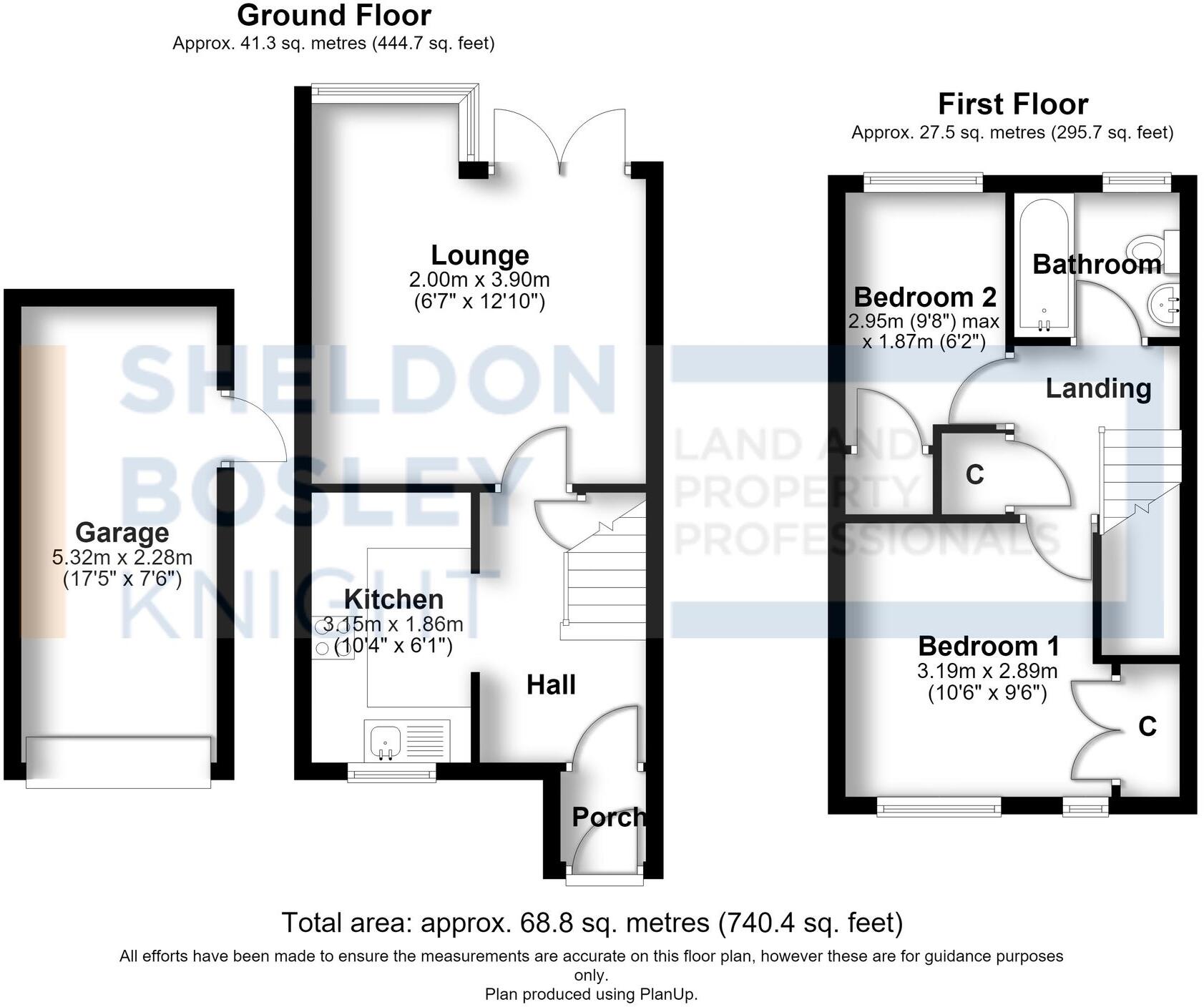 St. Matthews Close, Evesham, WR11 floorplan