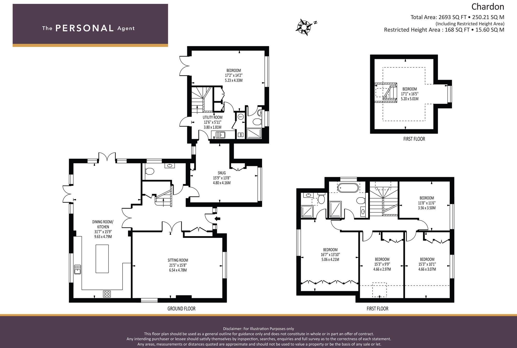 Wonford Close, Walton On The Hill, KT20 floorplan