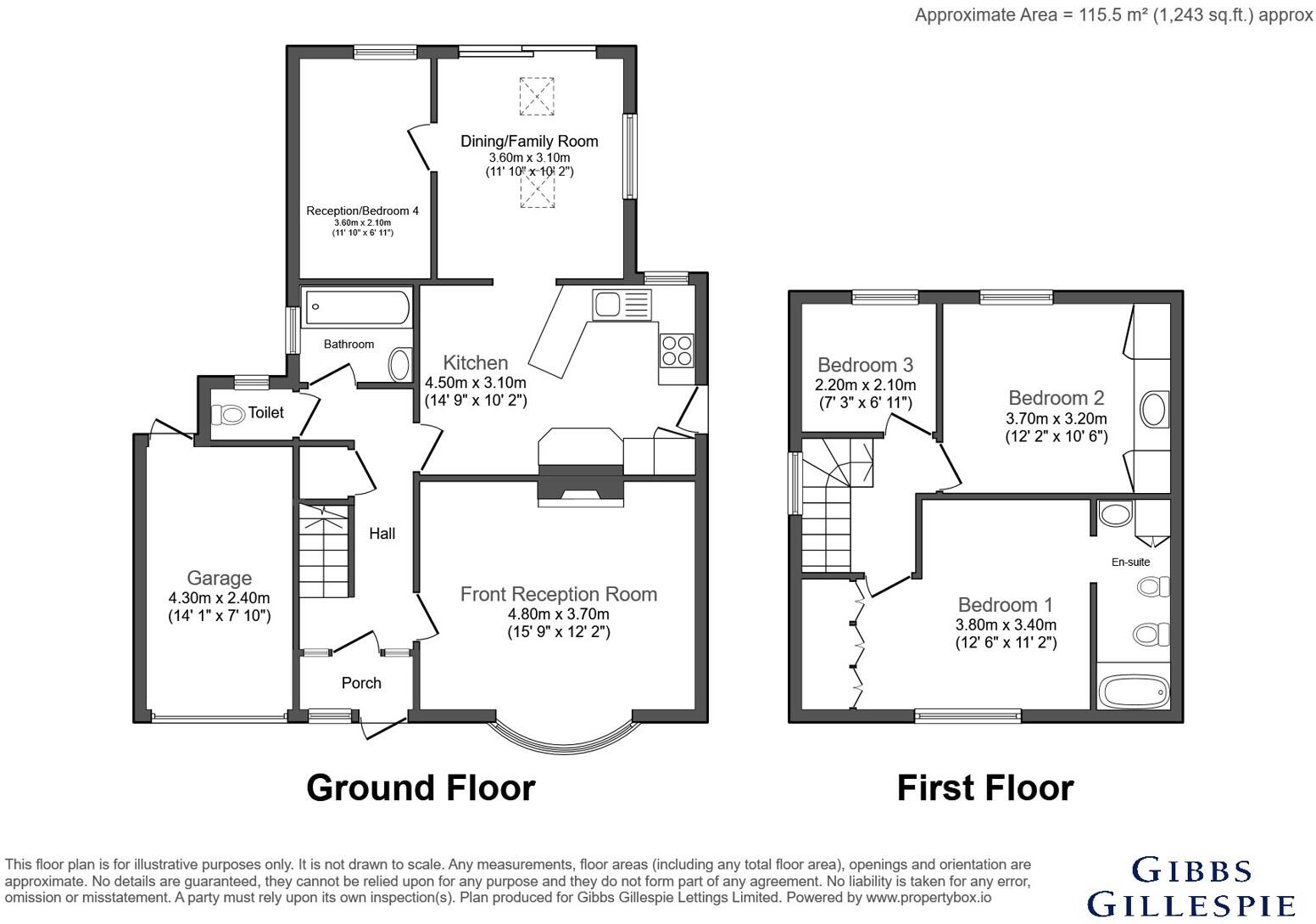 York Road, Northwood, HA6 floorplan