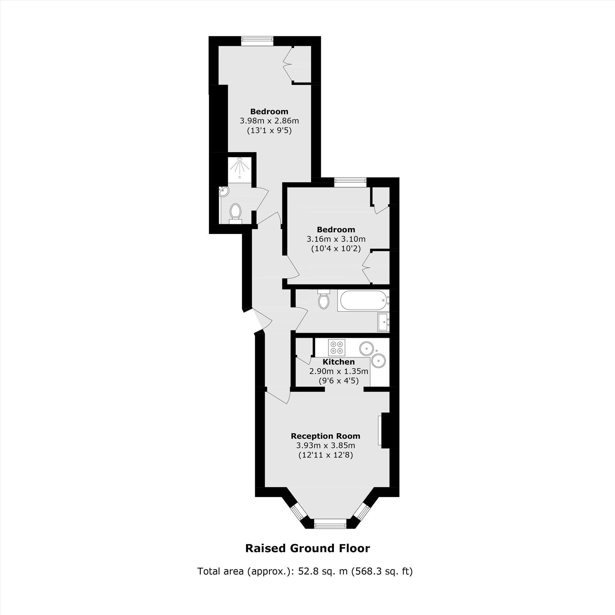 Finborough Road, Chelsea floorplan