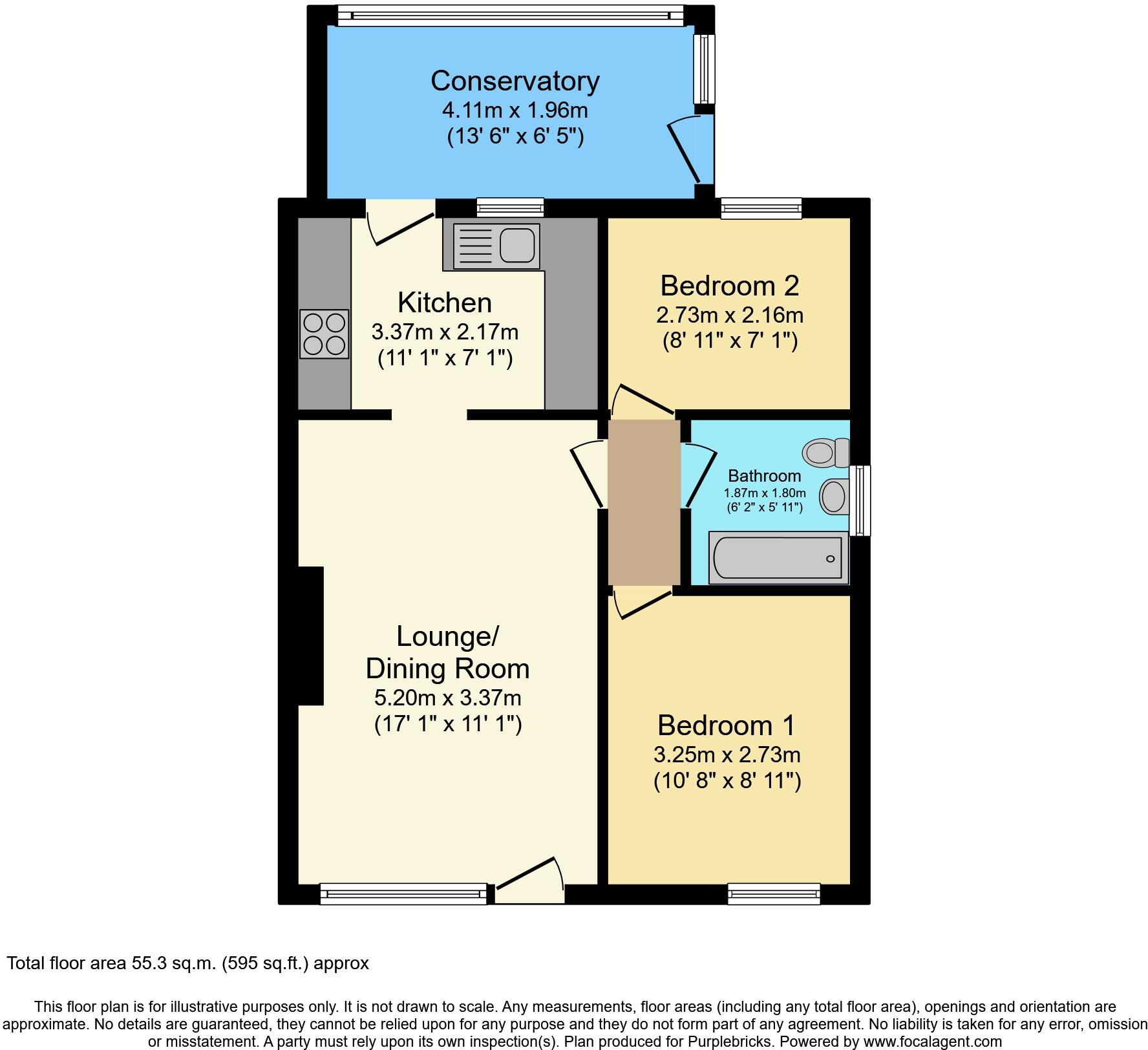 Rosemont Close, Sutton-in-Ashfield, NG17 floorplan