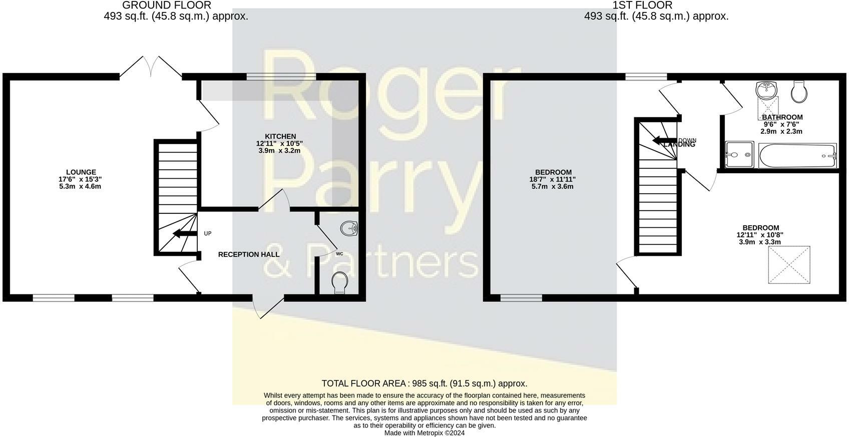 Boreton, Cross Houses, Shrewsbury floorplan