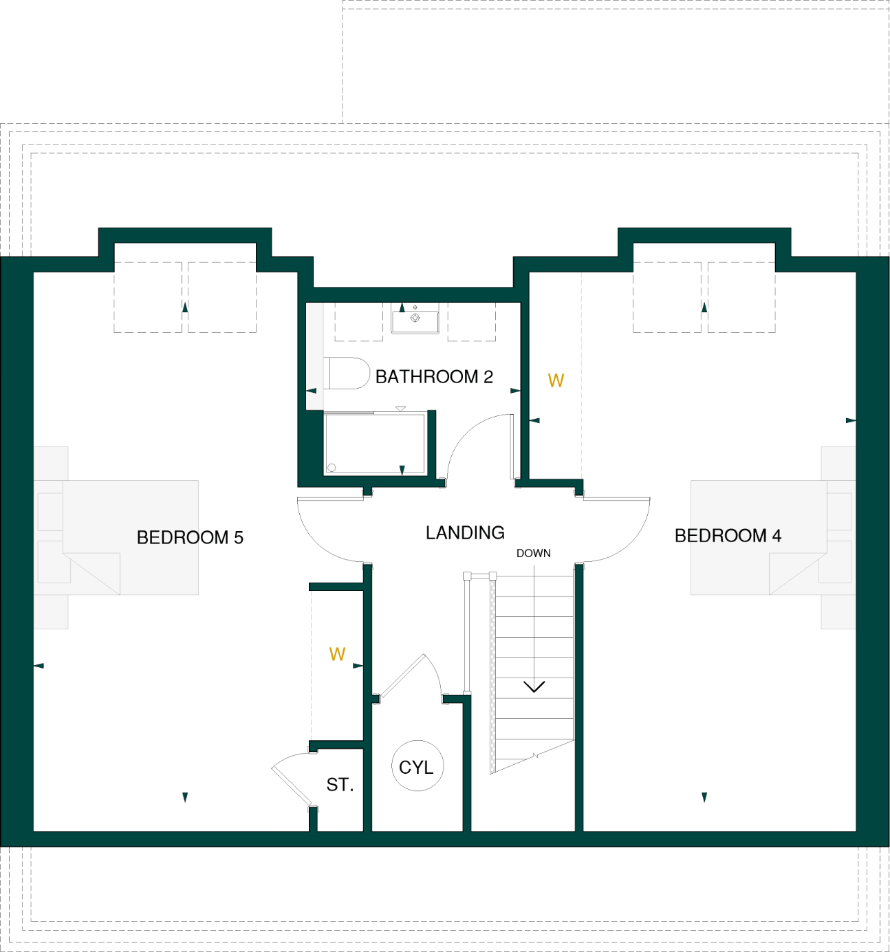 St George's, 
Morpeth, 
Northumberland, 
NE61 2NU floorplan