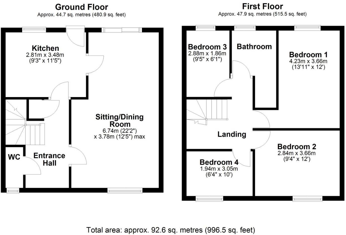 Rockall Close, Haverhill floorplan