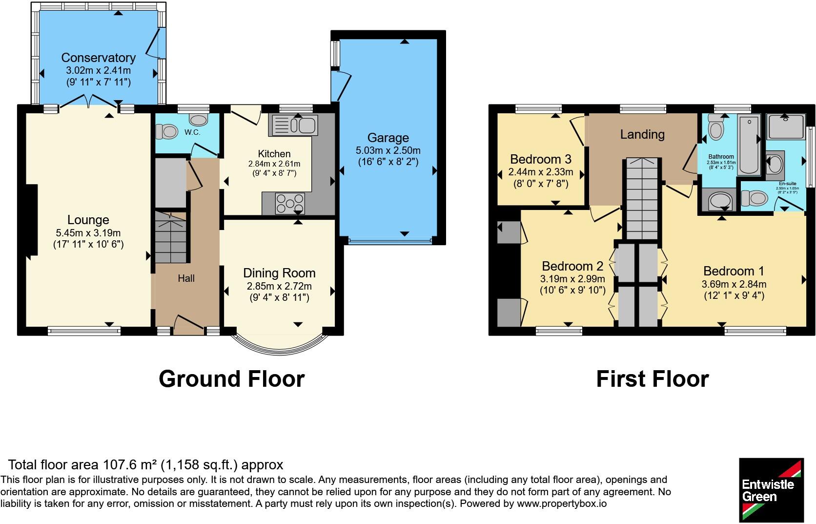 Lavender Close, Fulwood, Preston, Lancashire, PR2 floorplan