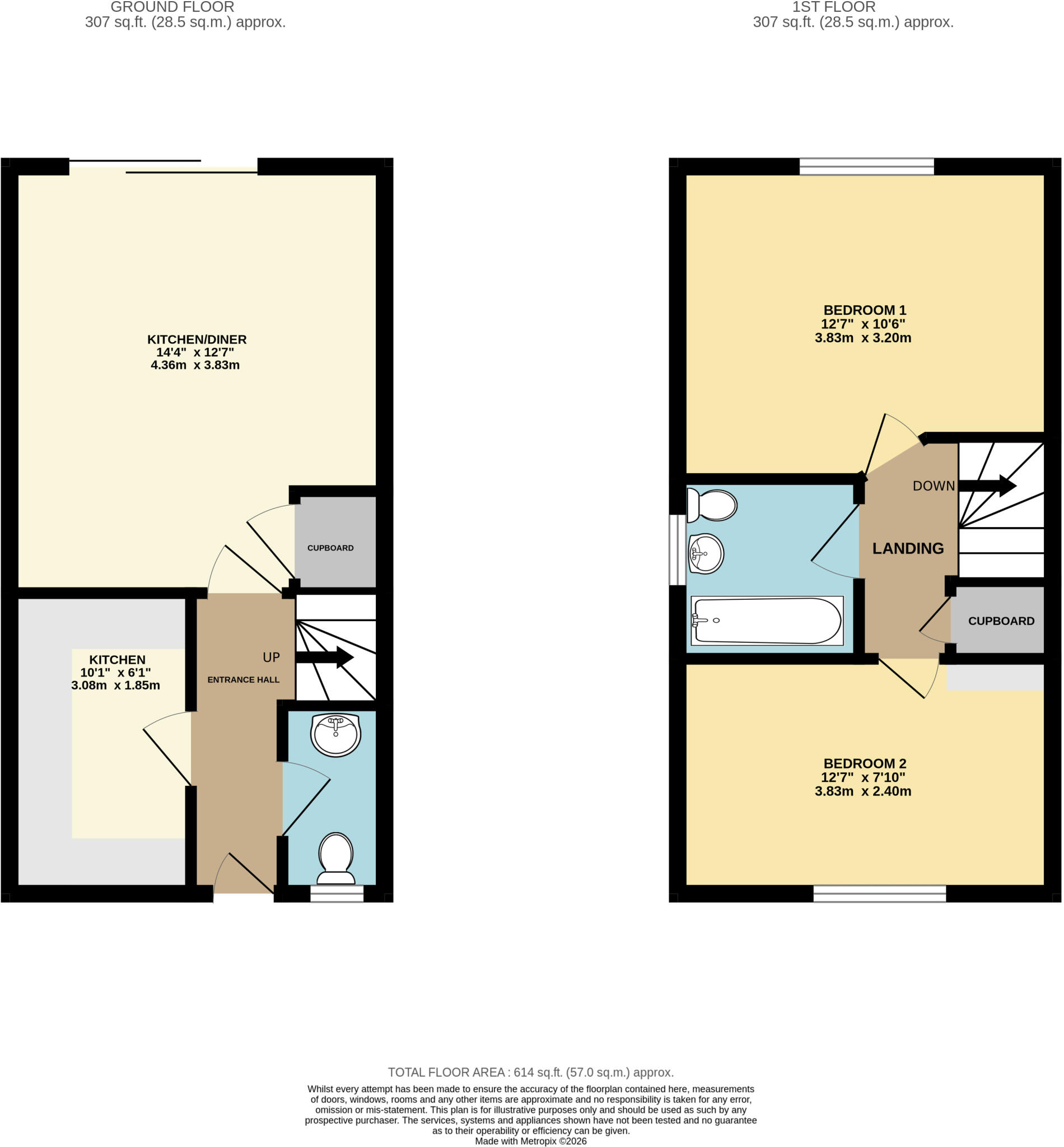Shoreland Way, Westward Ho, Bideford, Devon, EX39 floorplan