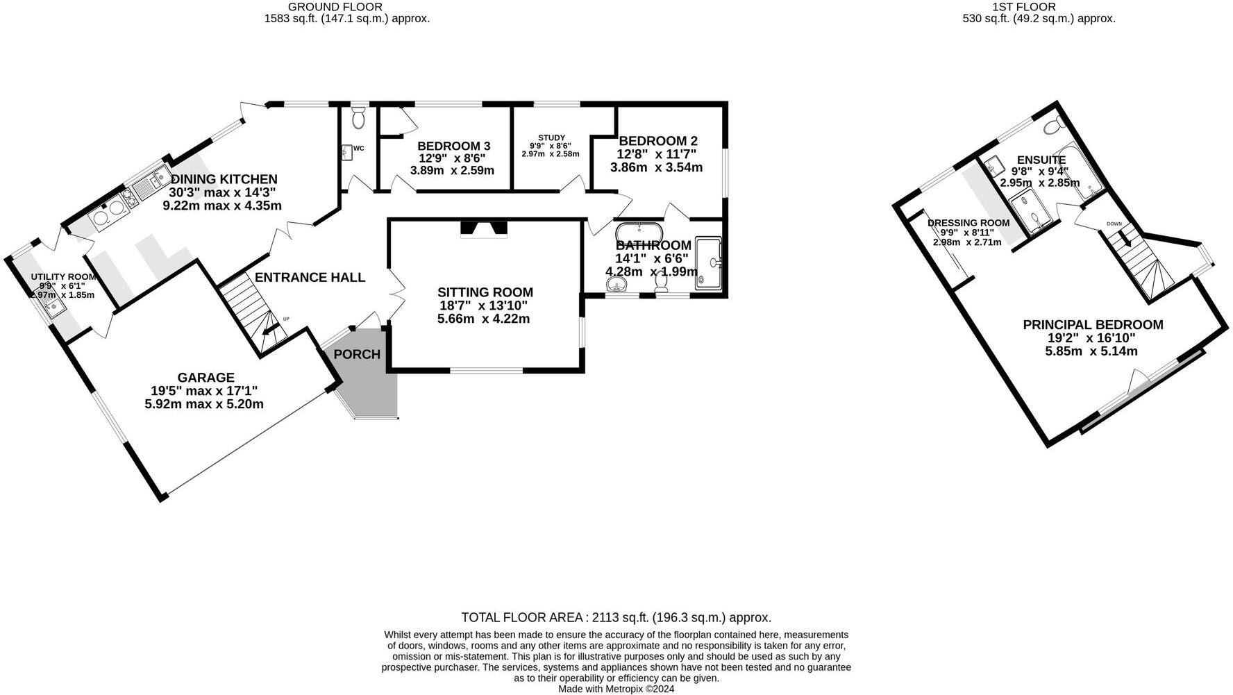 Bexton Lane, Knutsford, WA16 floorplan