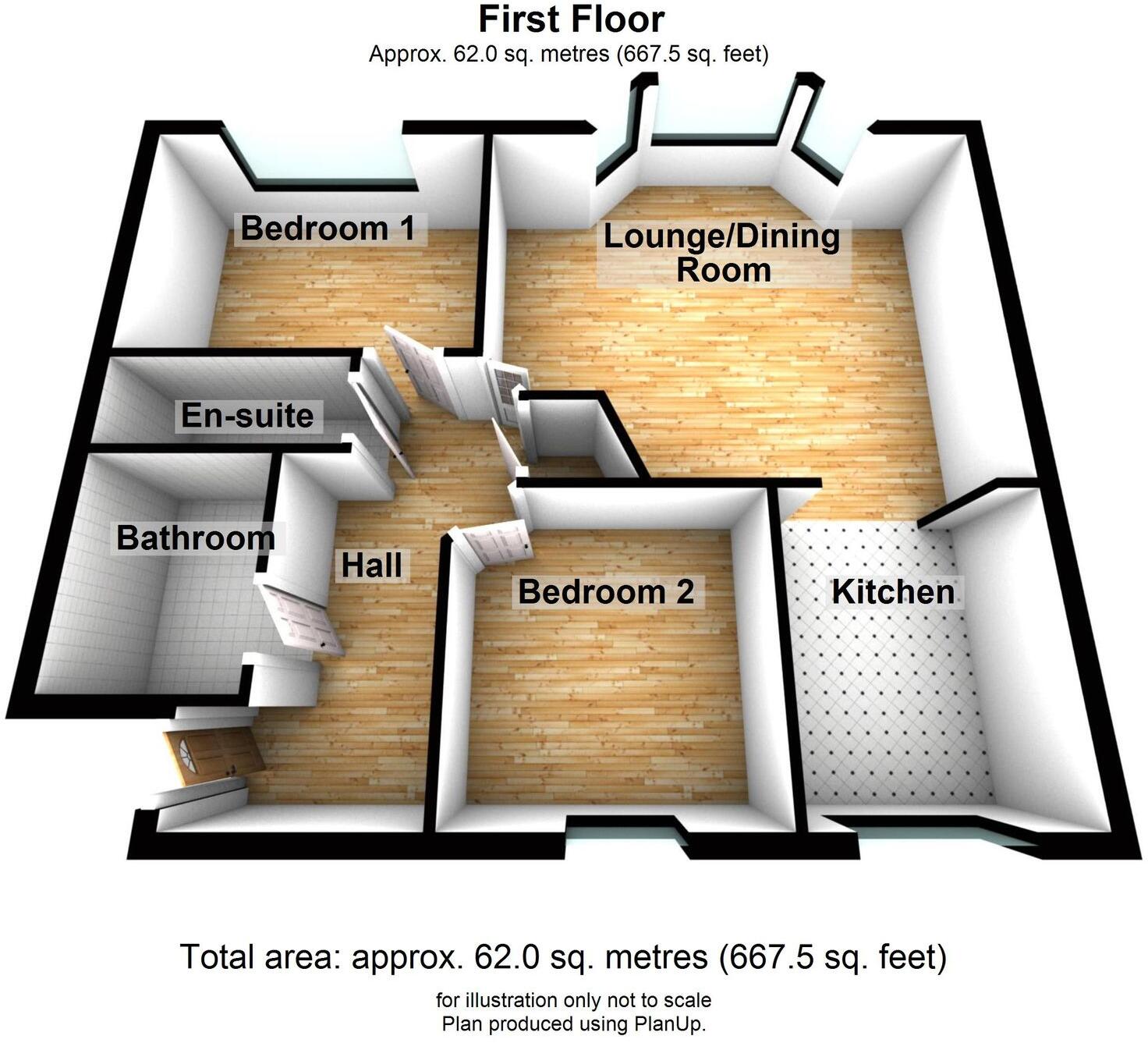 Rhuddlan Court, Saltney, CH4 floorplan
