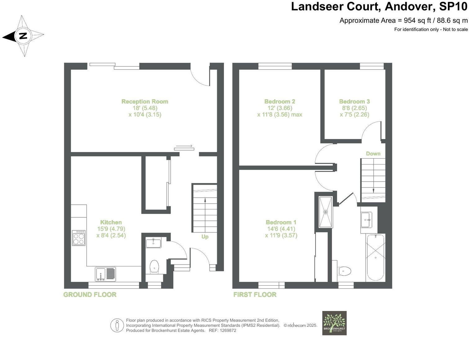 Landseer Court, Andover, SP10 3SW floorplan