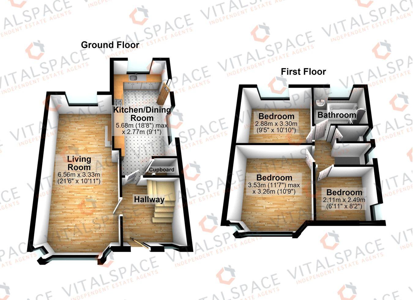 Humphrey Lane, Urmston, Manchester, M41 floorplan