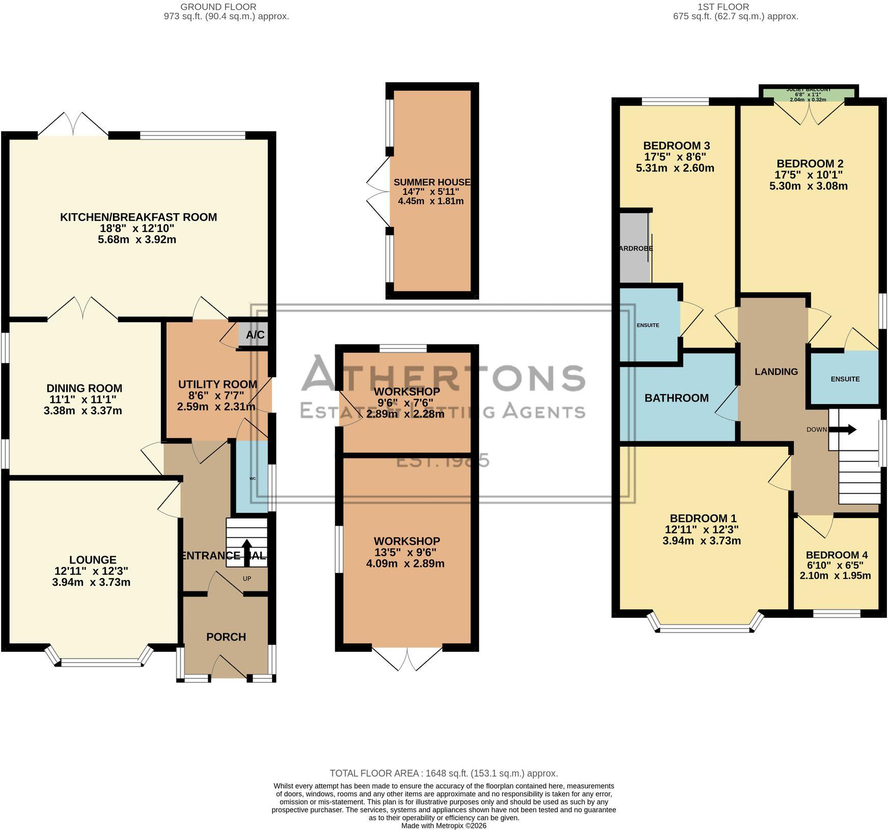 Milestone Road, Oakdale, Poole floorplan