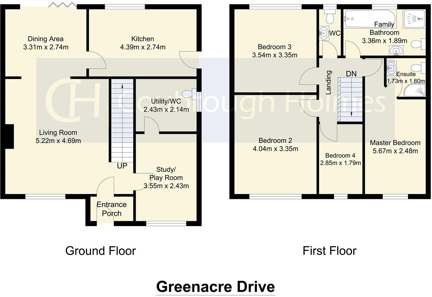 Greenacre Drive, Wyke, Bradford floorplan