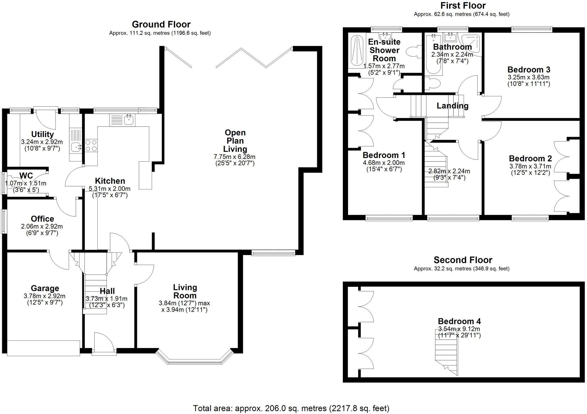 Marlborough Avenue, Cheadle Hulme, SK8 floorplan