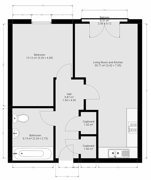 Jackson Wharf, Adderley Road, Bishops Stortford, Hertfordshire floorplan