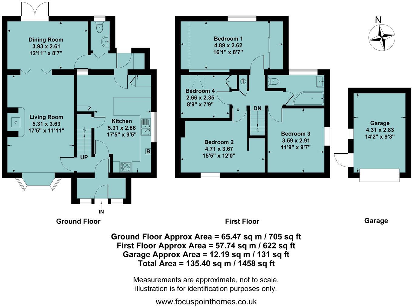 Midway, Middleton Cheney, Banbury floorplan
