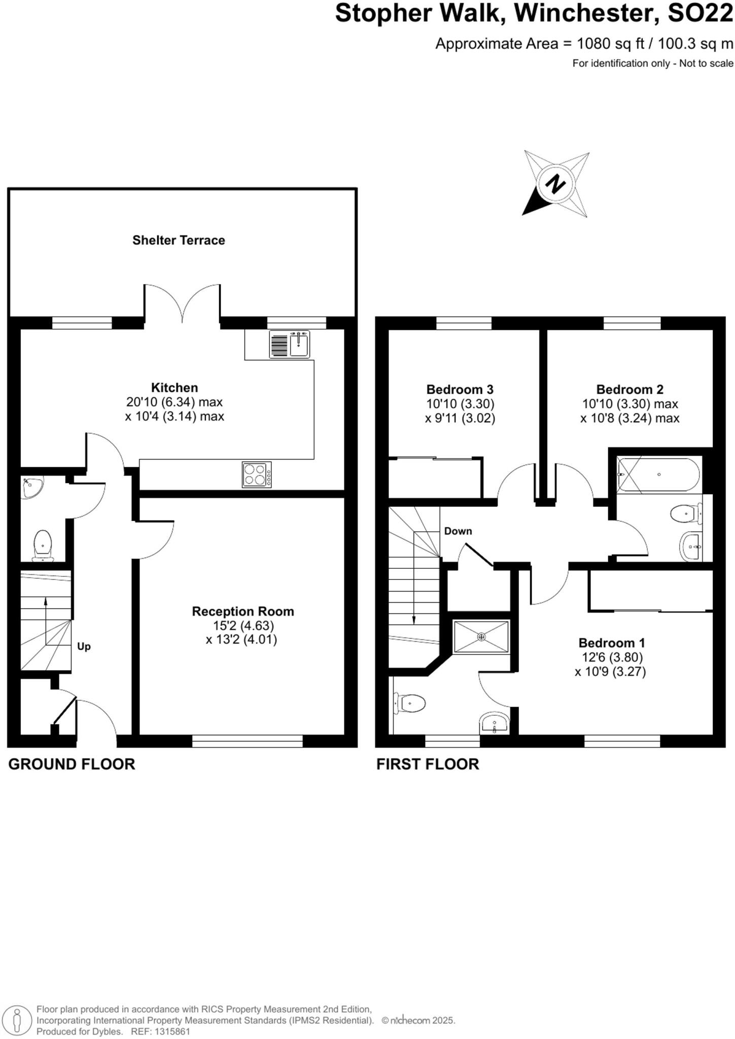 Stopher Walk, Winchester, SO22 floorplan