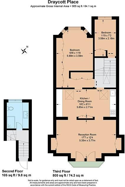 Draycott Place, Chelsea floorplan