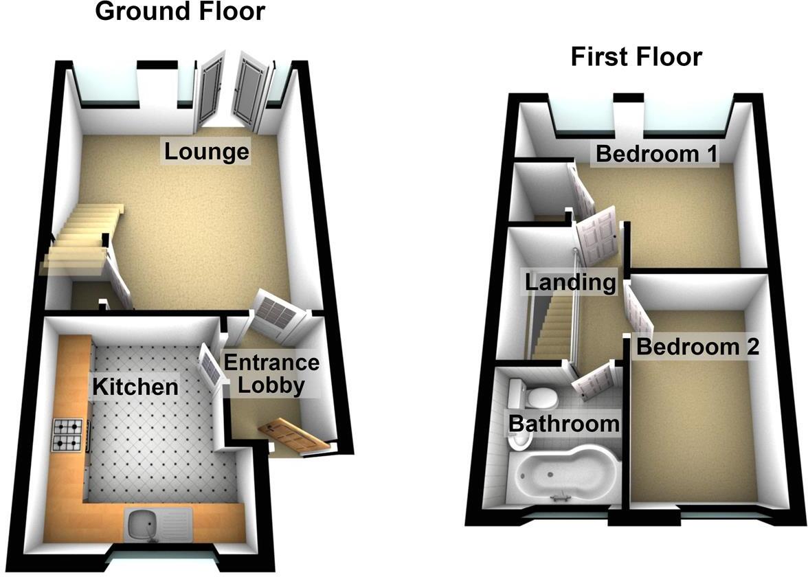 Hunter's Court, Wallsend floorplan