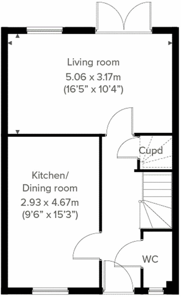 Coseley New Village, Tipton, DY4 floorplan
