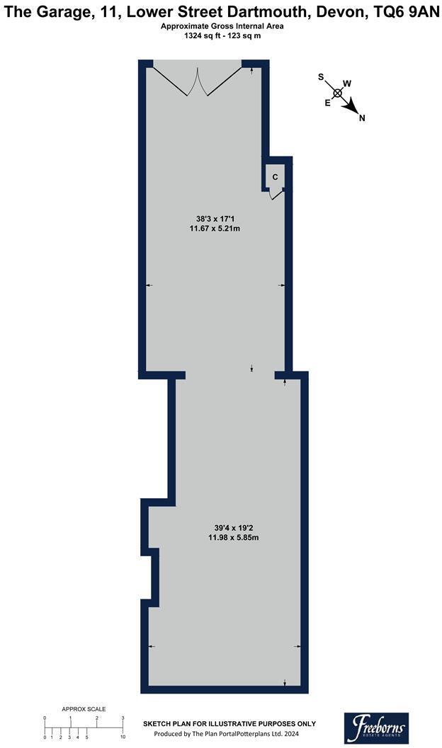 11 Lower Street, Dartmouth floorplan