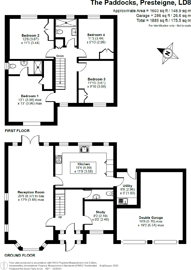 The Paddocks PRESTEIGNE LD8 2NJ floorplan