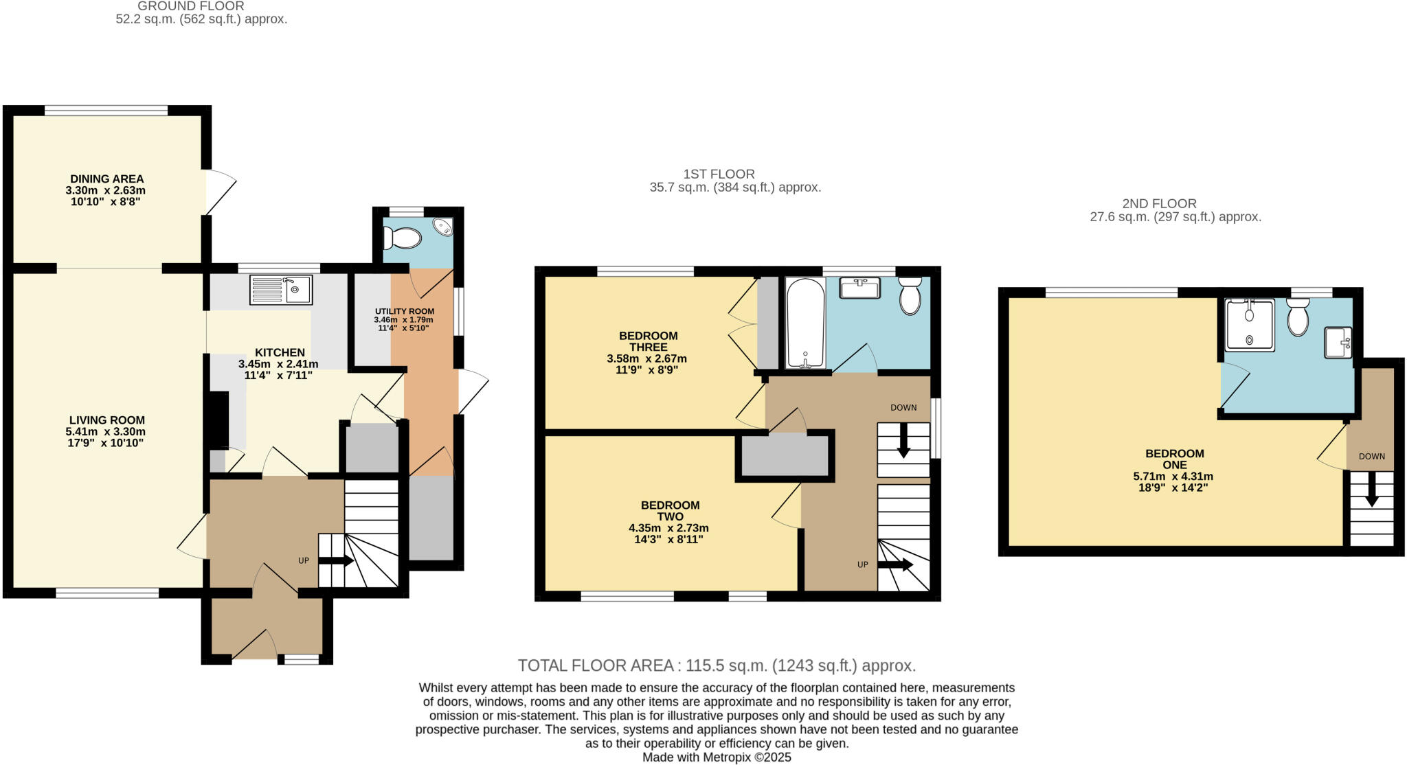 Worthington Road, Dunstable, Bedfordshire, LU6 floorplan