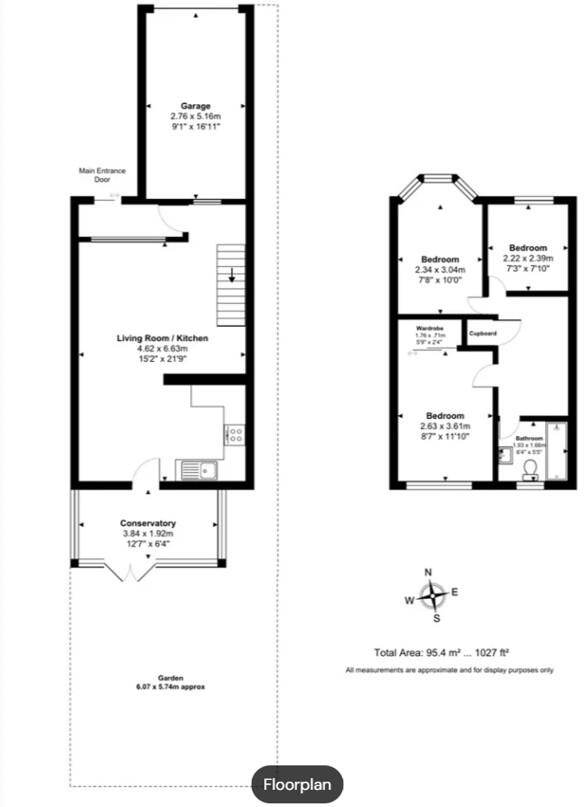 De Frene Road London SE26 floorplan
