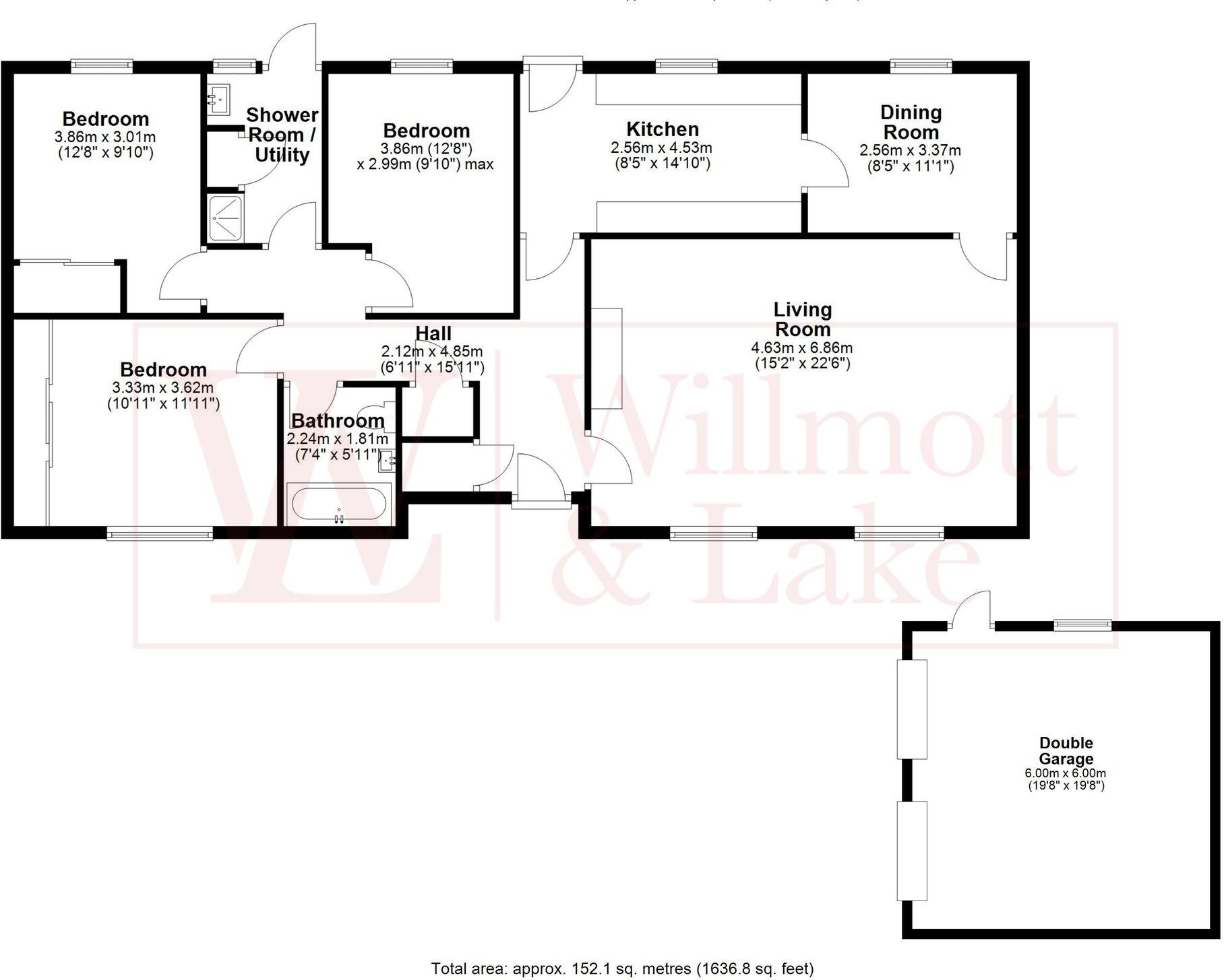 High Street, Clavering, CB11 floorplan