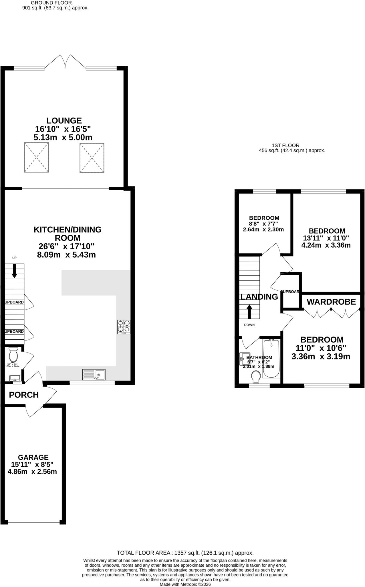 Vale Court, Wheathampstead, St. Albans, Hertfordshire, AL4 floorplan