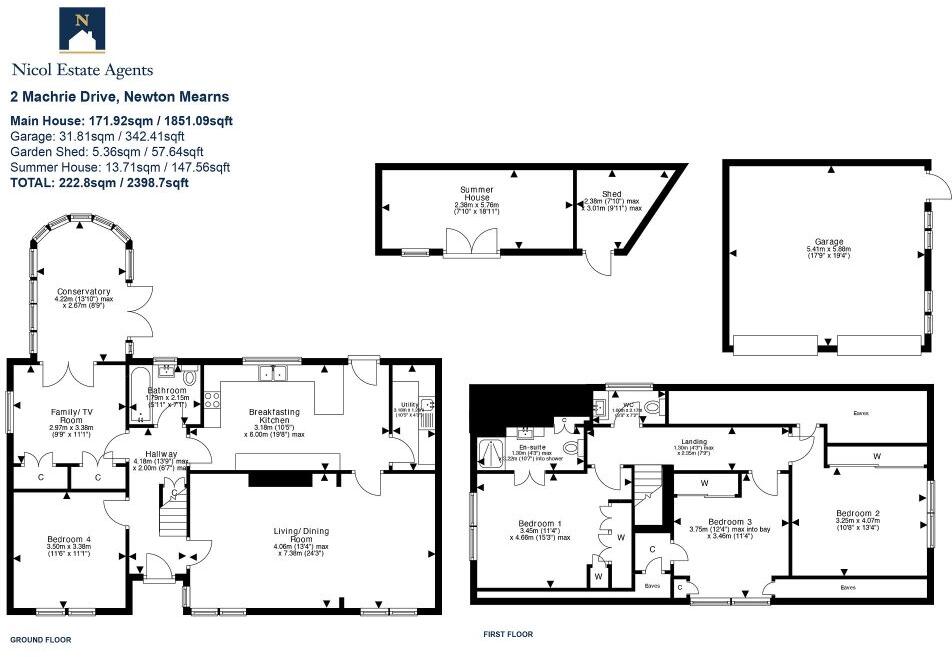 Machrie Drive, Newton Mearns floorplan