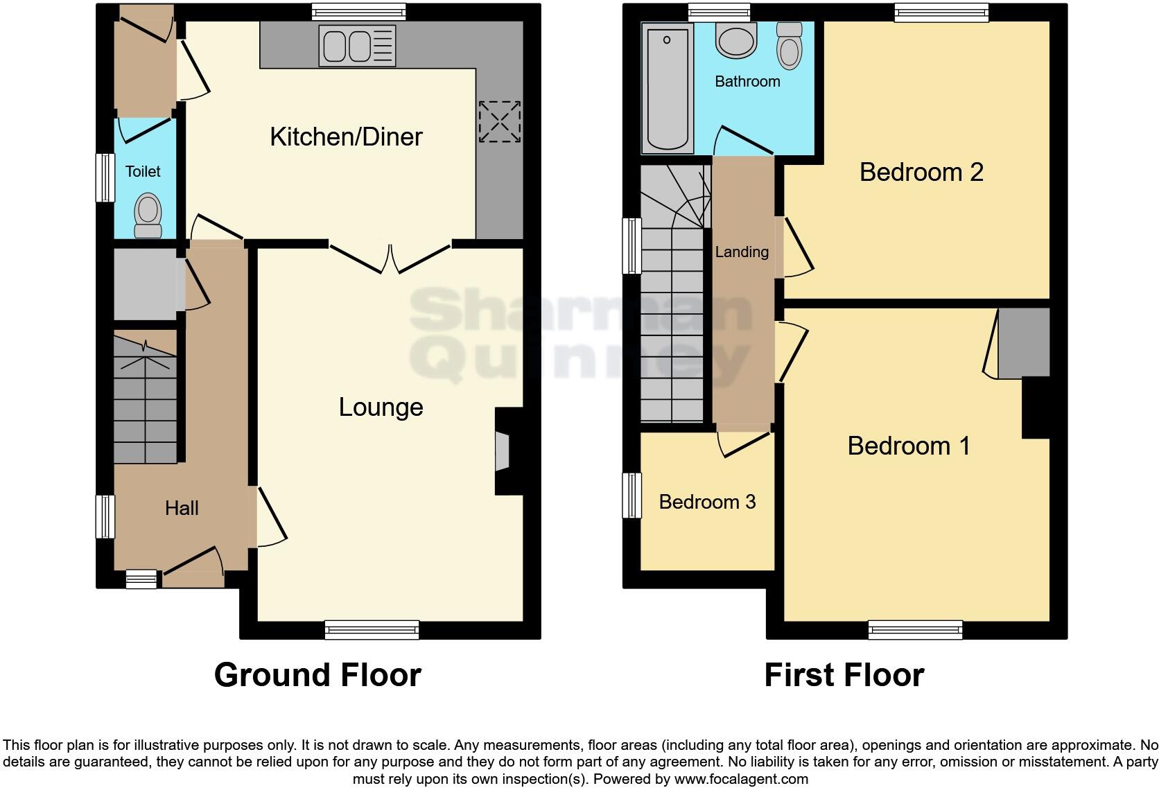 Campion Road, Peterborough floorplan