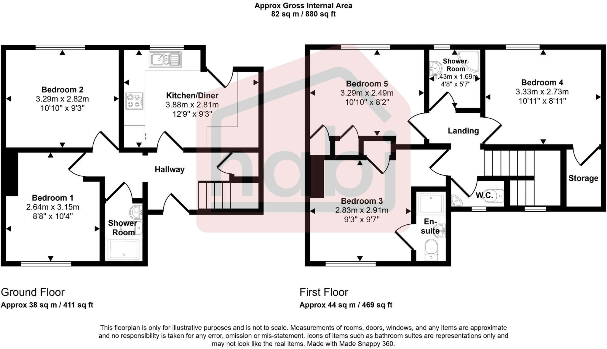 Robin Hood Road, Norwich, NR4 floorplan