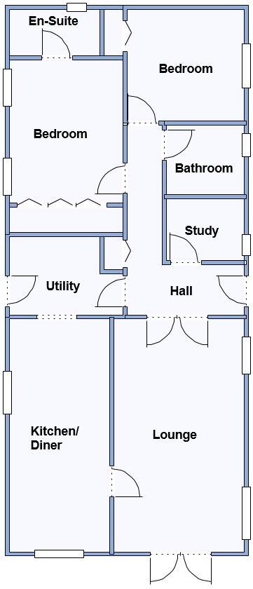 Swyre Retreat, Abbotsbury Road, Swyre, Dorchester, Dorset floorplan