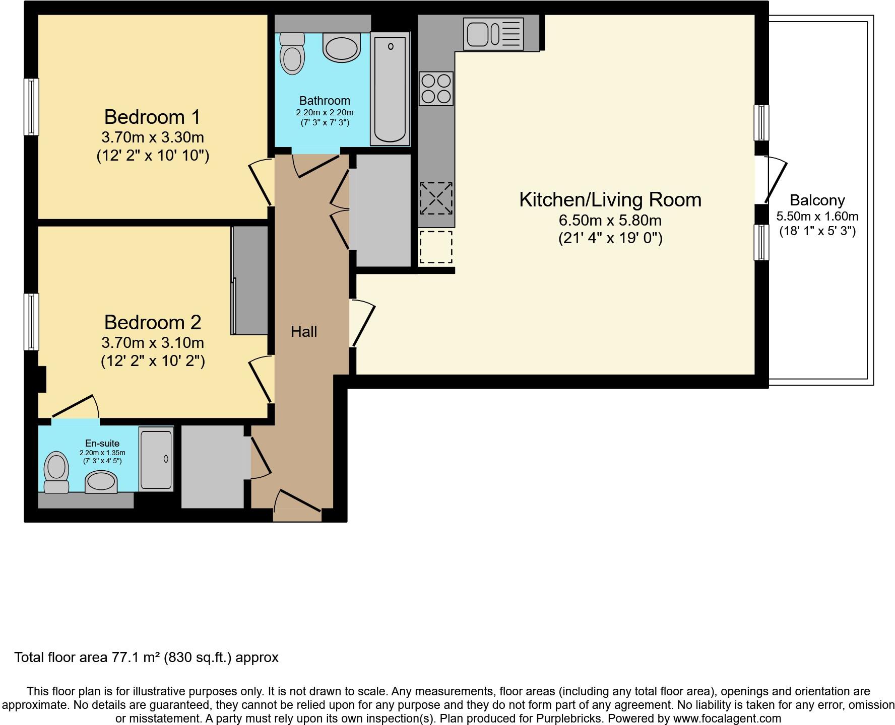 3 Sackett Road, Barking, IG11 floorplan
