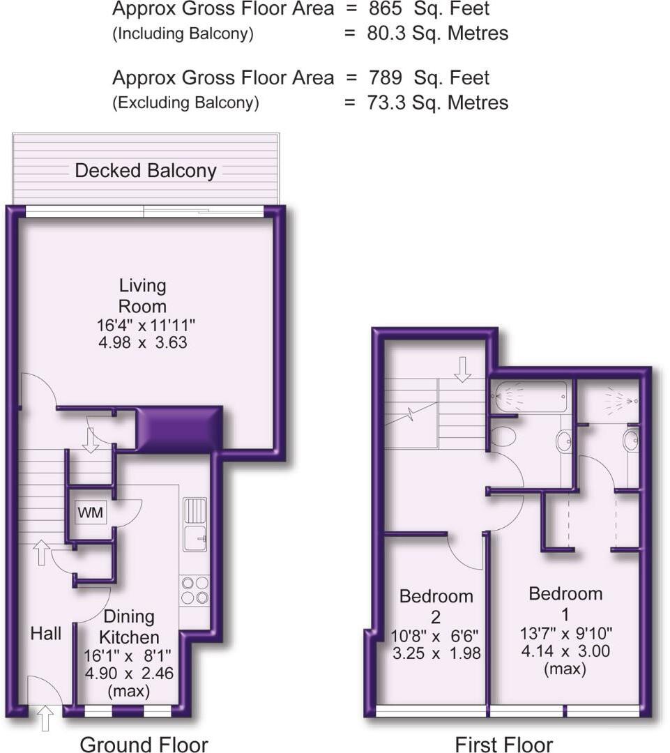 Woodfield Road, Altrincham floorplan