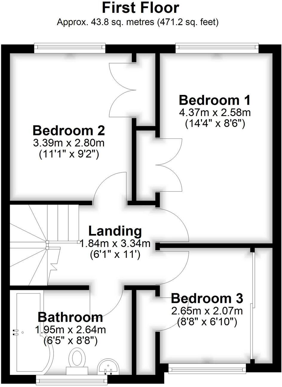 The Glade, Shirley floorplan