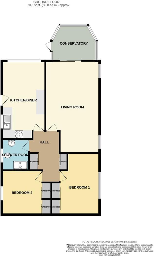 33a Main Street, Lowick, Berwick-Upon-Tweed floorplan